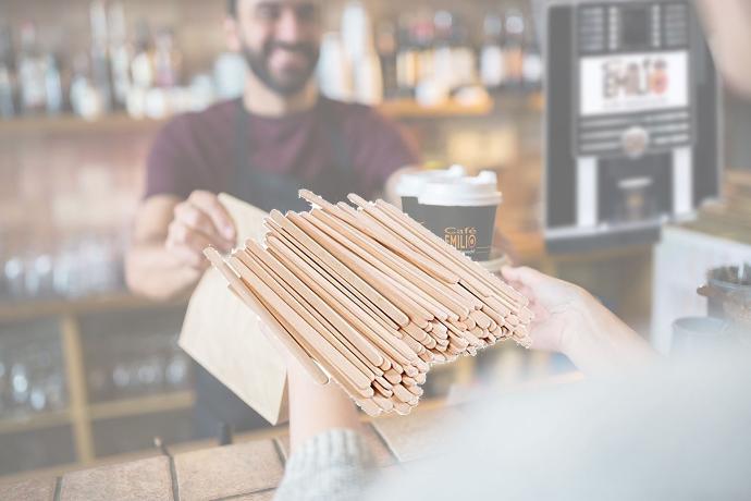 Rührstäbchen Holz (VPE 1000 Stück)